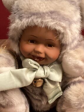 Vintage 1990s Geppedo Cuddle Kids Casey Kitten
